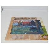 NEW / TEMPERED GLASS CUTTING BOARD