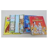 6 VINTAGE LITTLE GOLDEN CHILDRENS BOOKS