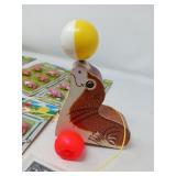 MISC TOYS / WITH VINTAGE PULL TOY