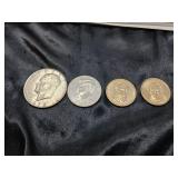 U S COINS LOT / 4 COINS