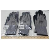 PRO-SAFE SAFETY WORK GLOVES / 3 PRS / NEW