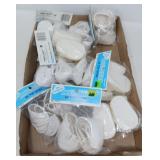 NOS 10 PAIR DOLL BABY HI TOP SHOES FIBRE-CRAFT