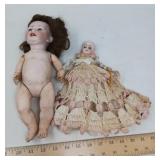2 ANTIQUE DOLLS