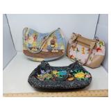 3 LIKE NEW PURSES