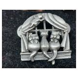 JEWELRY- CATS PIN+++