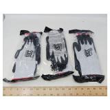 NEW 3 PRO-CUT GRIPPY GLOVES XXL