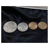 U S COIN LOT / 4 COINS