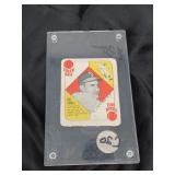 1951 TOPPS DEL ENNIS BASEBALL CARD IN HARD CASE