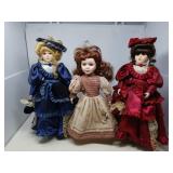 3  COLLECTOR DOLLS