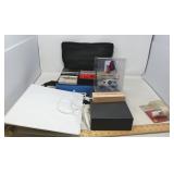 MISC LOT / INCL:  TRADING  CARD BINDER / +