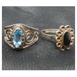 JEWELRY LOT / .925 RINGS / 2 PCS -  6 3/4