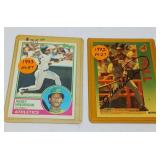 SPORTS TRADING CARDS / BASEBALL / 2 PCS