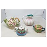 DECORATIVE KITCHEN WARE / 4 PCS