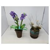 HOME DECOR / ARTIFICIAL FLOWERS / VASES/ 2 PCS