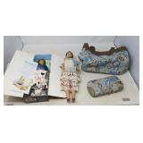 COLLECTIBLE DOLLS & LADIES HANDBAG