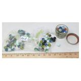 COLLECTIBLE MARBLES  / MIXED TYPES