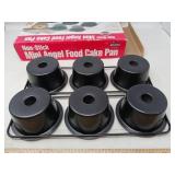 MINI ANGEL FOOD CAKE PANS / NOS