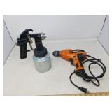 TOOL LOT / USED /  DRILL & SPRAYER