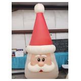 INFLATABLE YARD HOLDAY DECOR SANTA HEAD 128X56X56'