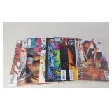 MIXED COMICBOOKS LOT / 10 ISSUES