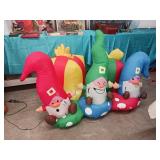 HOLIDAY YARD DECOR / INFLATABLE / GNOMES