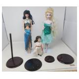 MISC DOLL LOT & EXTRAS