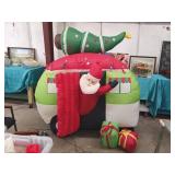 SANTA CAMPER / RV / INFLATABLE YARD DECOR