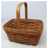 VINTAGE LONGABERGER WOVEN BASKET W/ HANDLE