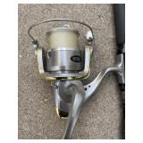 Mitchell S600 reel & Shakespeare pole