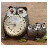 New Haven Owl Wall Clock