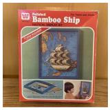 Whitman Polished Bamboo Ship Nautical Kit