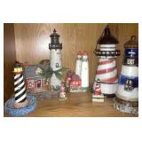 Lighthouse Candle Holder, Lamp