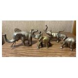 Brass Elephant Decorations