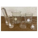 Glass Chemistry Beakers