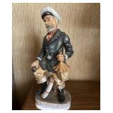 12in Handpainted Sailor Statue