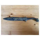 Copper Carved Decorative Knife