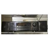 Insignia DVD Player & Onkyo Amplifier