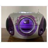 Memorex Translucent Boombox Cd Radio Cassette