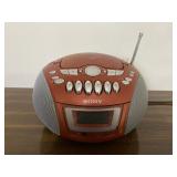 Sony CFD E75 CD Radio Cassette Corder