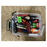 Tote of Assorted Flashlights