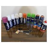 Razor, Heads, Shaving Cream