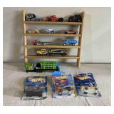 Hotwheels & Shelf