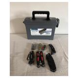 Ammo Box & Knives