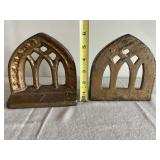 Brass Bookends