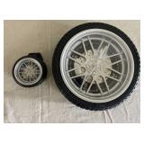 Sterling & Noble Tire Clocks