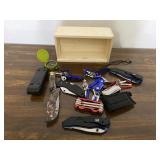 Wood Box of Multi Tools