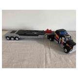 New Bright Mid-Nite Thunder Toy Semi Trailer Truck