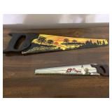 Decorative Painted Saws