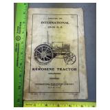 International 15-30 Kerosene Tractor Operator's