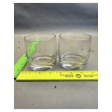 Jess Motlow Jack Daniel's Whiskey Glasses